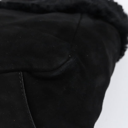 Salvatore Ferragamo Vala Handbag Suede, BLACK, SUEDE, Handbag