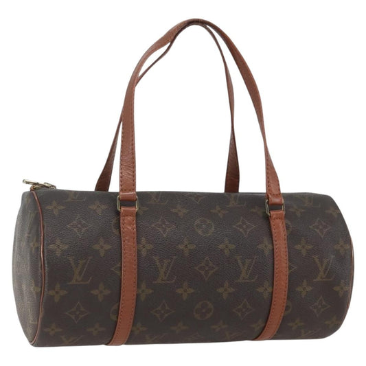 Louis Vuitton Papillon Handbag Monogram Canvas, BROWN, CANVAS, Handbag
