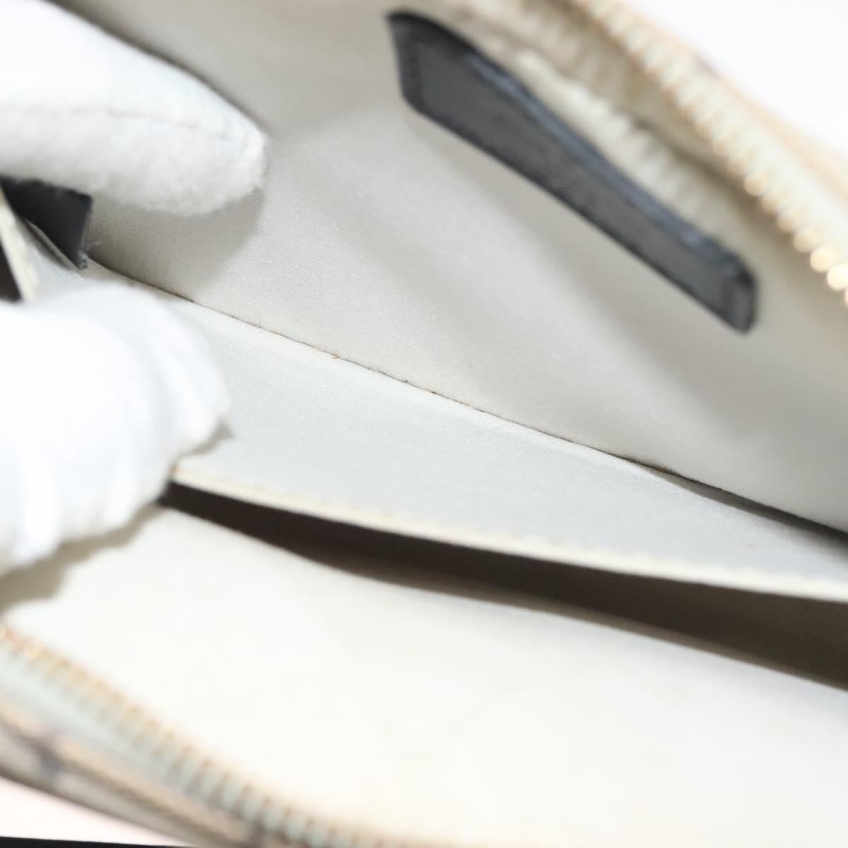 Louis Vuitton Juliette Crossbody Bag Mini Lin, BLUE, CANVAS, Crossbody bag