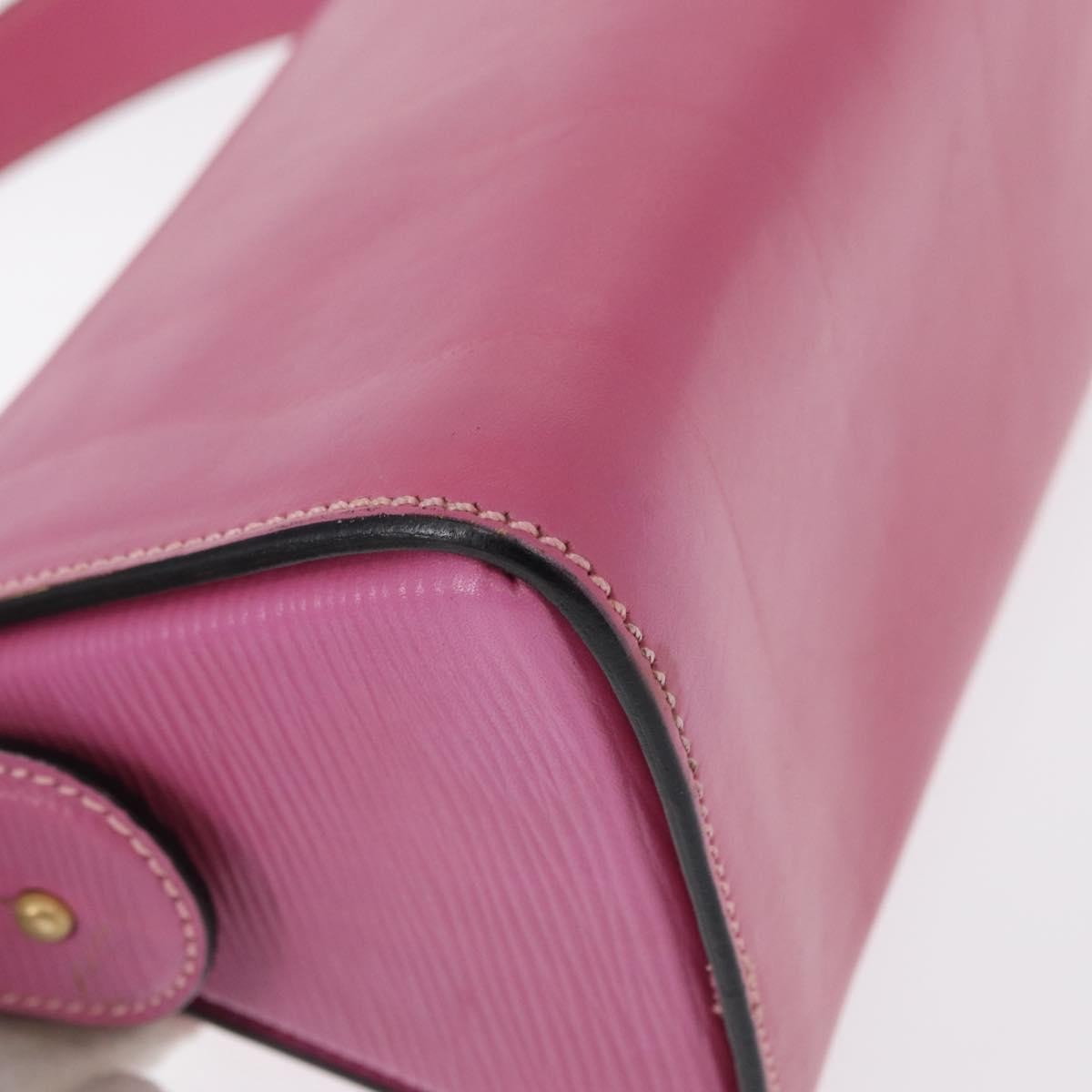 Fendi Vintage Top Handle Bag Leather, PINK, LEATHER, Handbag