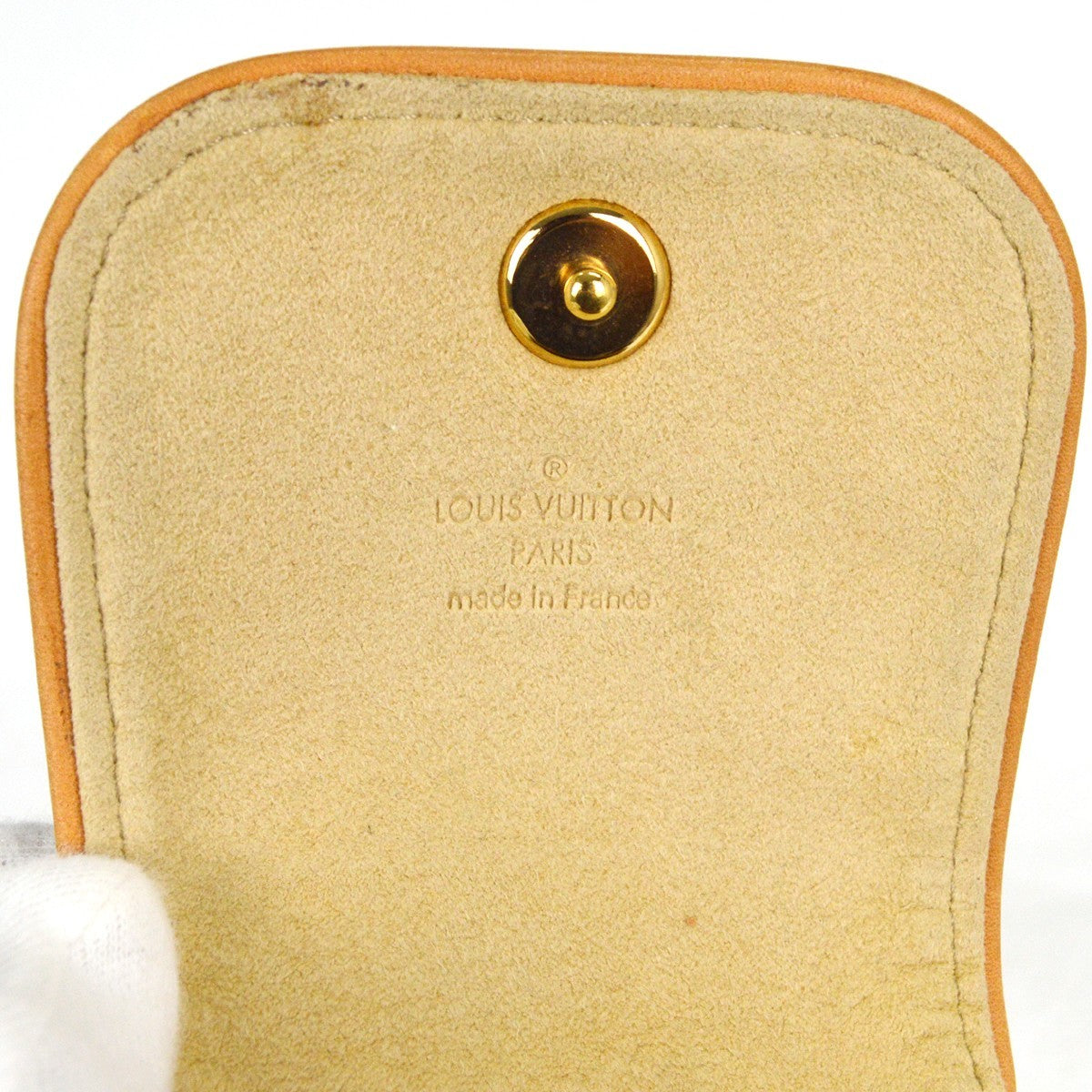 Louis Vuitton Cancun Pochette Monogram Canvas, BROWN, CANVAS, Clutche & pouche