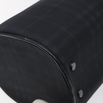 Burberry Nova check boston bag Canvas, NAVY, CANVAS, Handbag