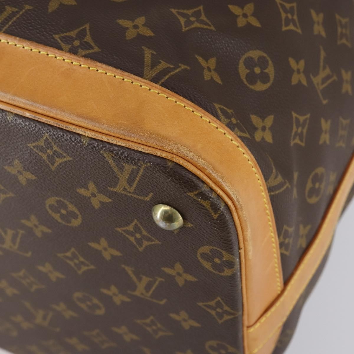 Louis Vuitton Cruiser Handbag Monogram Canvas, BROWN, CANVAS, Travel bag