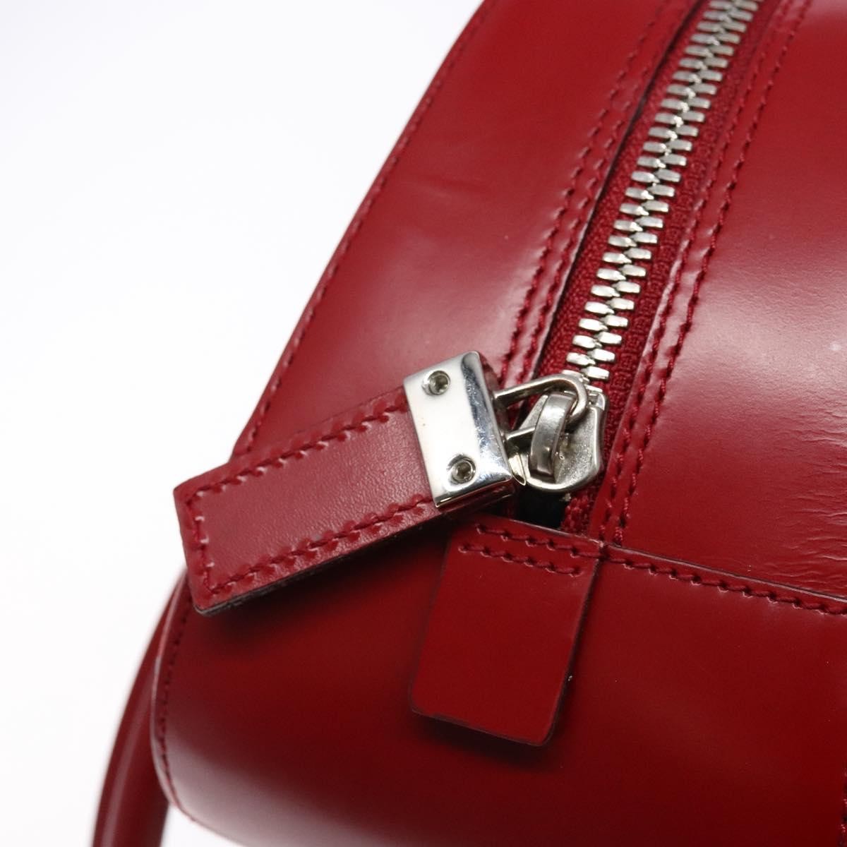 Salvatore Ferragamo Gancini Shoulder Bag Leather, RED, LEATHER, Shoulder bag