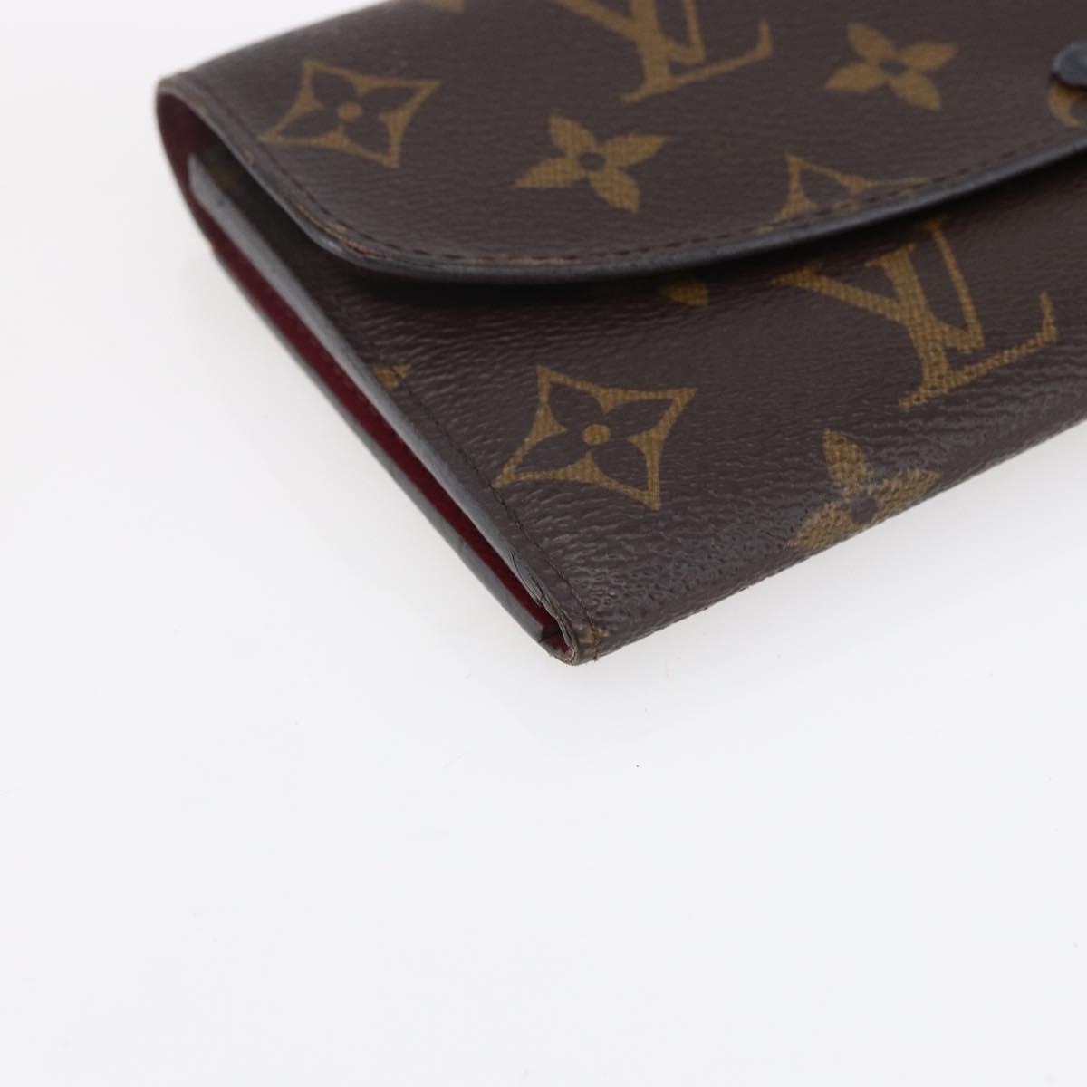 Louis Vuitton Emilie Wallet Monogram Canvas, BROWN, CANVAS, Wallets