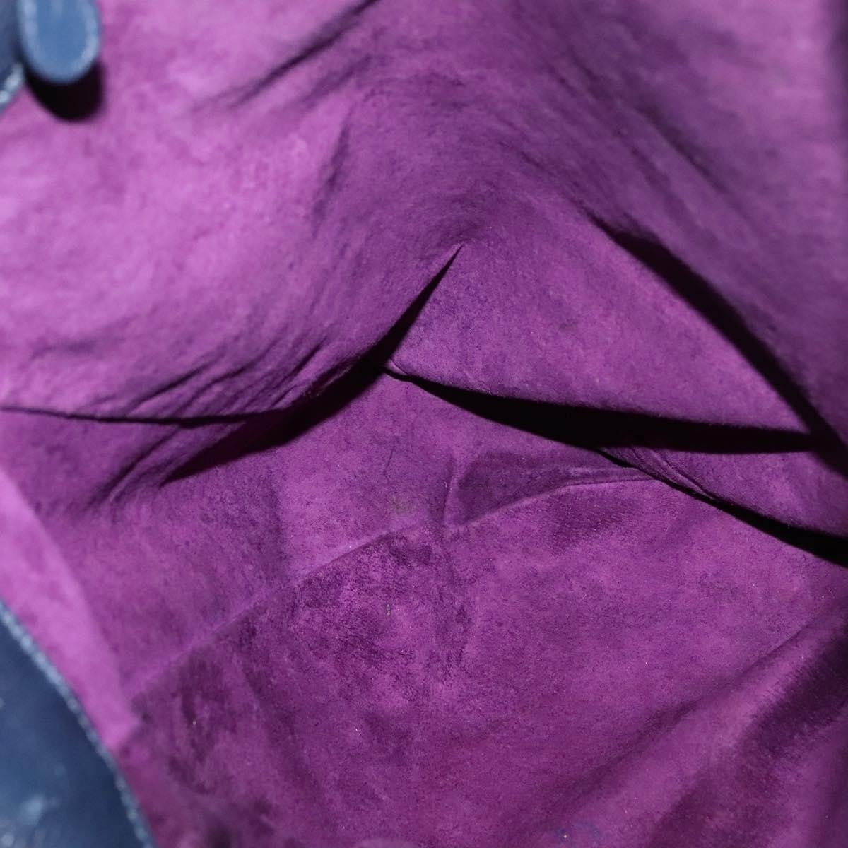 Bottega Veneta Open Hobo Cervo with Intrecciato Detail, NAVY, LEATHER, Shoulder bag