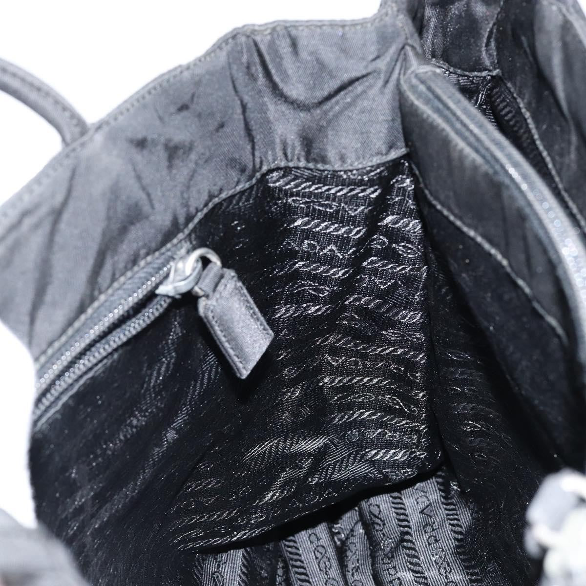 Prada Vintage Handbag Tessuto, BLACK, NYLON, Handbag