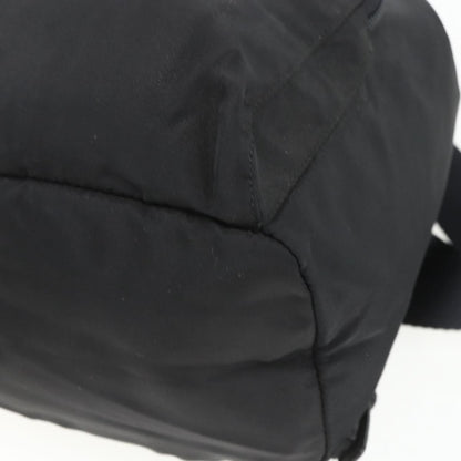 Prada Front Pocket Backpack Tessuto, BLACK, NYLON, Backpack