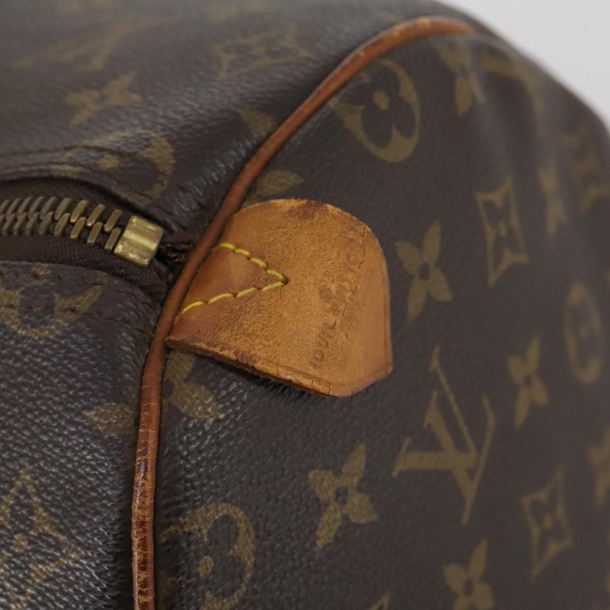 Louis Vuitton Keepall Bag Monogram Canvas, BROWN, CANVAS, Travel bag