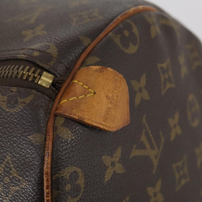 Louis Vuitton Keepall Bag Monogram Canvas, BROWN, CANVAS, Travel bag