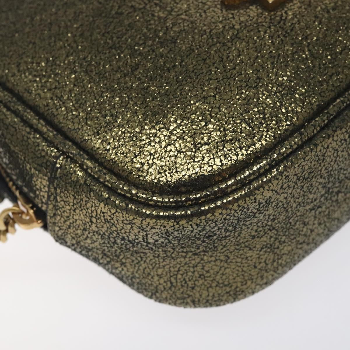 Saint Laurent Classic Monogram Blogger Crossbody Bag Leather, GOLD, LEATHER, Crossbody bag