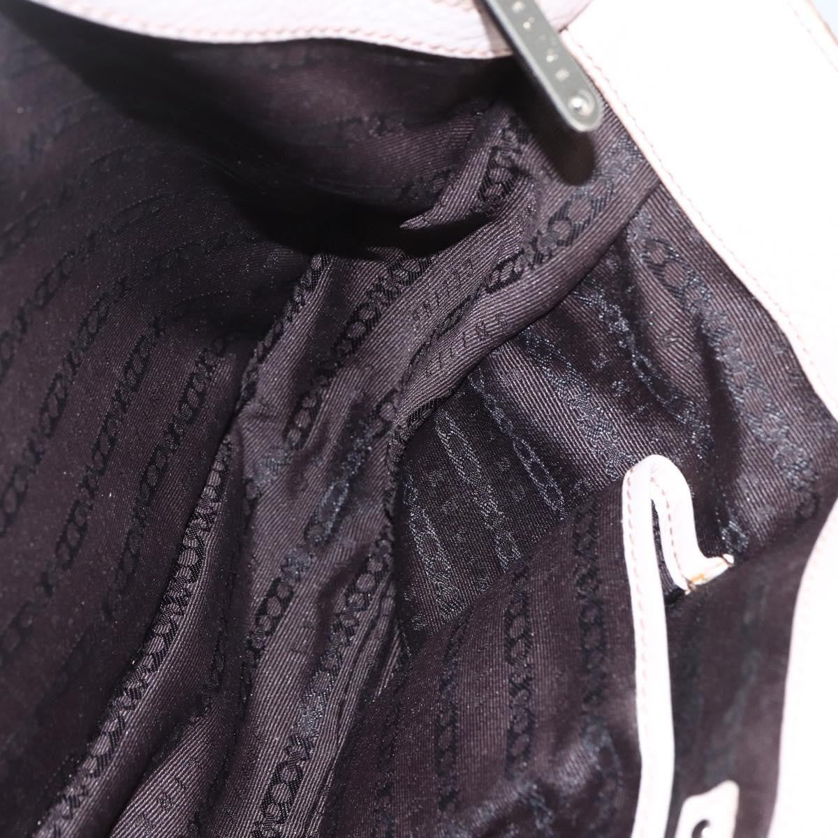 Celine Boogie Satchel Leather, PINK, LEATHER, Handbag