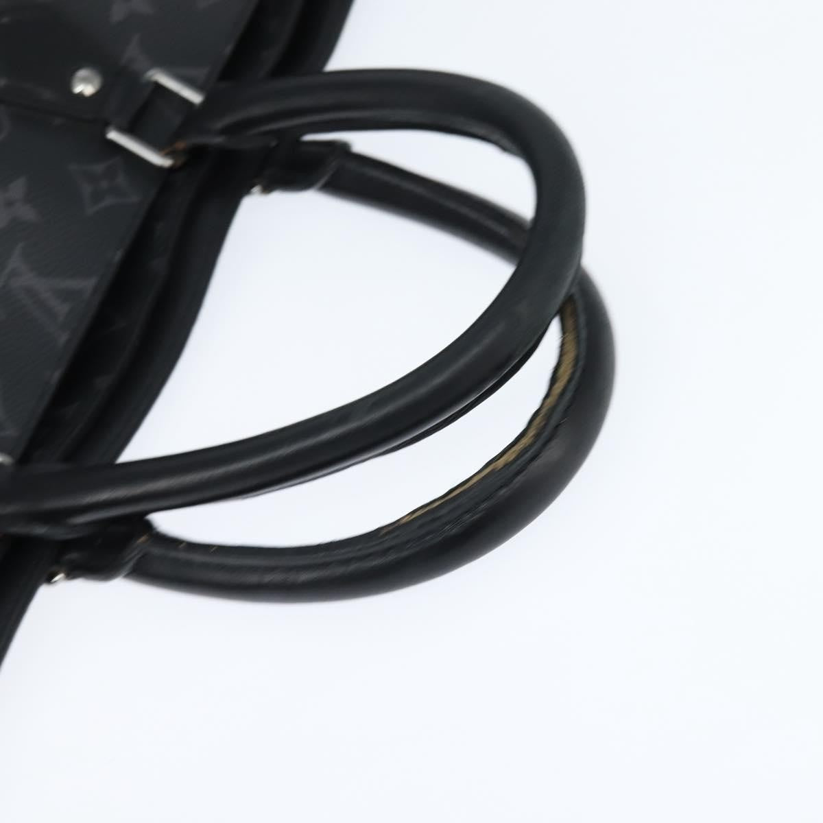 Louis Vuitton Grand Sac Bag Monogram Eclipse Canvas, BLACK, CANVAS, Tote bag