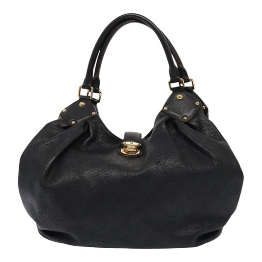 Louis Vuitton XL Hobo Mahina Leather, Black, Leather, Handbag