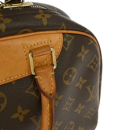 Louis Vuitton Trouville Handbag Monogram Canvas, BROWN, CANVAS, Handbag