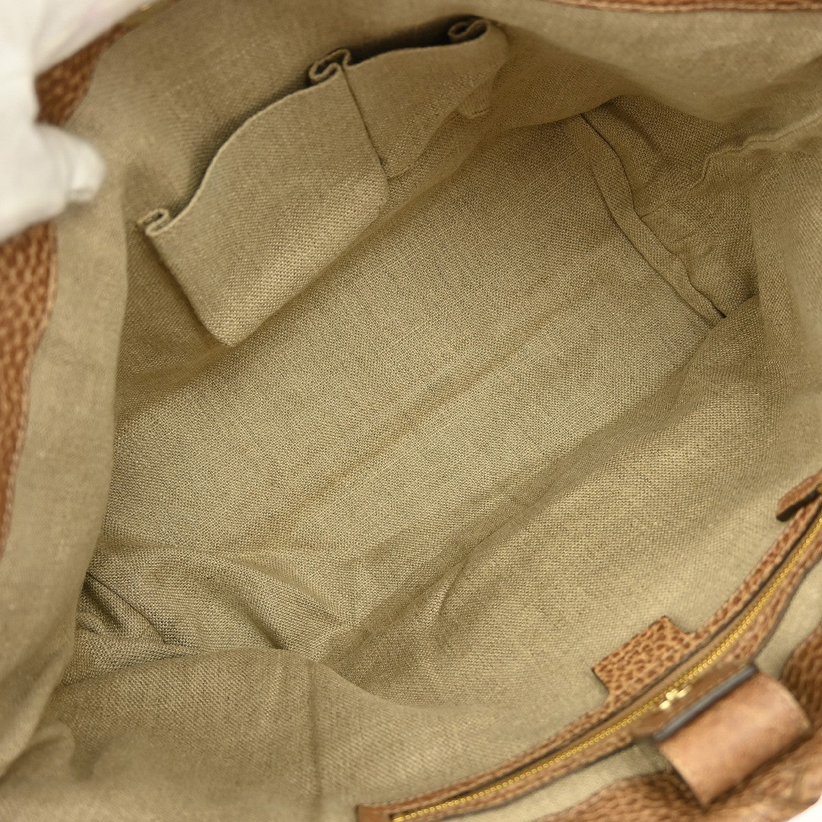 Gucci Bamboo Tassel Tote GG Canvas, BROWN, CANVAS, Tote bag