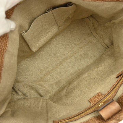 Gucci Bamboo Tassel Tote GG Canvas, BROWN, CANVAS, Tote bag