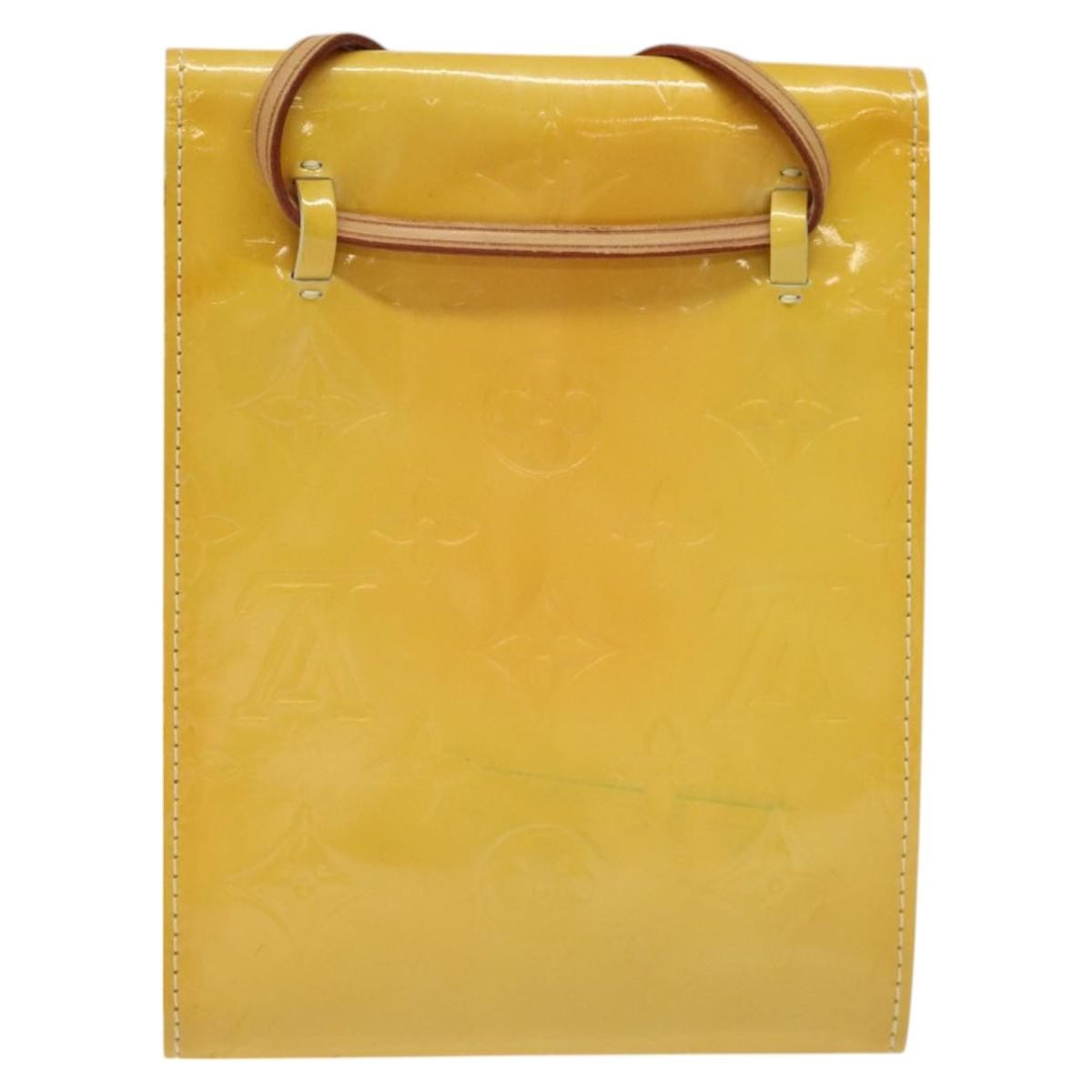 Louis Vuitton Kenmare Shoulder bag Patent leather, Yellow, Patent Leather, Clutch