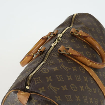 Louis Vuitton Keepall Bag Monogram Canvas, Brown, Canvas, Travel Bag