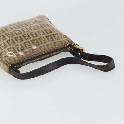 Fendi Vintage Shoulder Bag Zucca Canvas, BEIGE, PVC, Shoulder bag