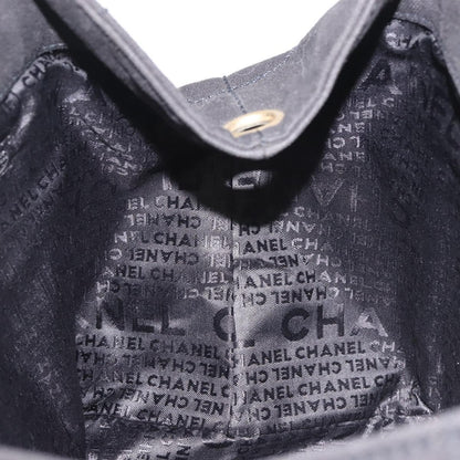 Chanel Chocolate Bar Coco Mark handbag Canvas, NAVY, CANVAS, Handbag