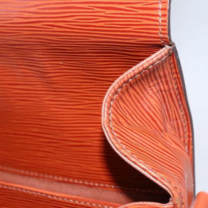 Louis Vuitton Cartouchiere Handbag Epi Leather, BROWN, LEATHER, Shoulder bag