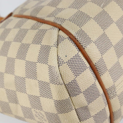 Louis Vuitton Totally Handbag Damier, WHITE, CANVAS, Tote bag