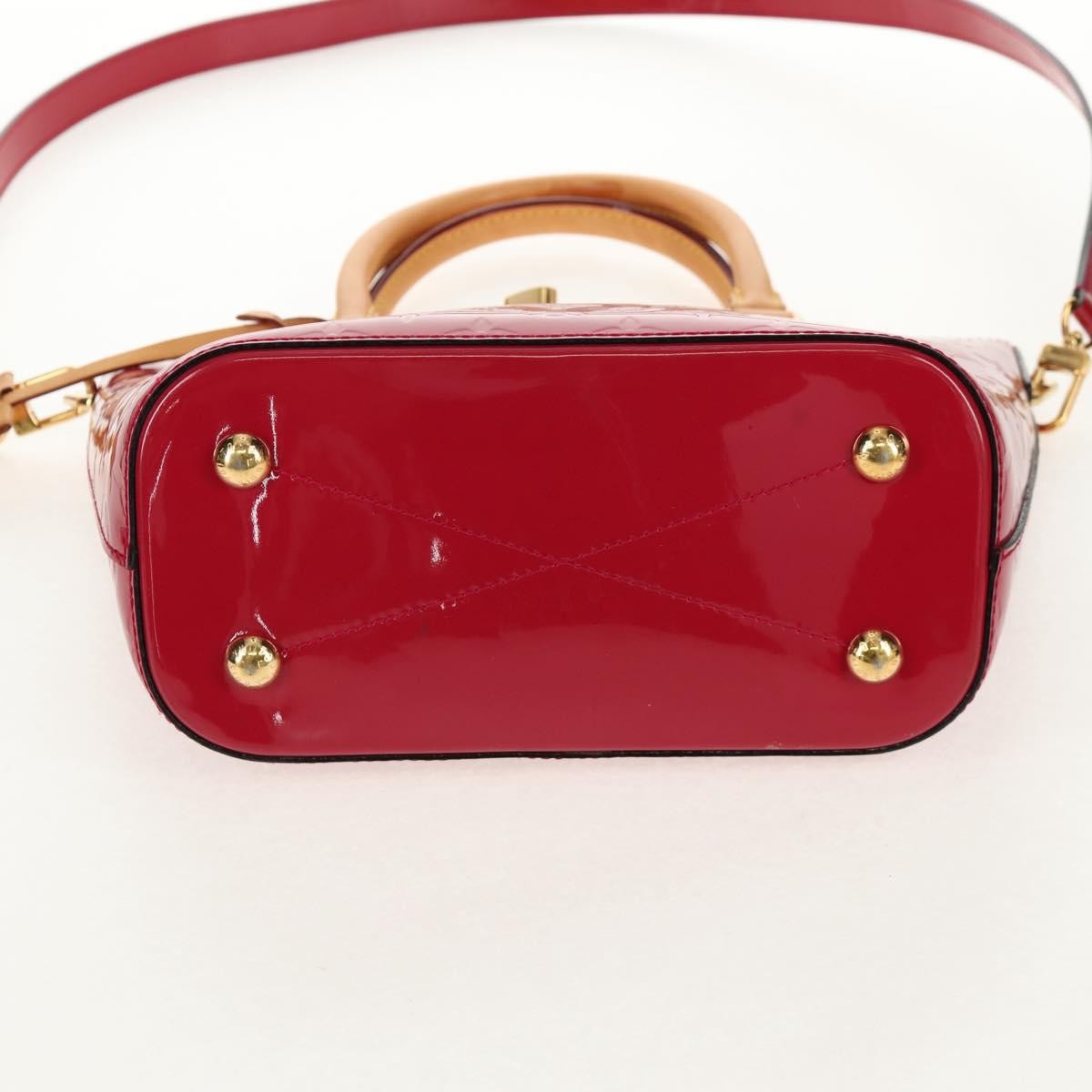 Louis Vuitton Montebello Handbag Monogram Vernis, PINK, PATENT_LEATHER, Handbag