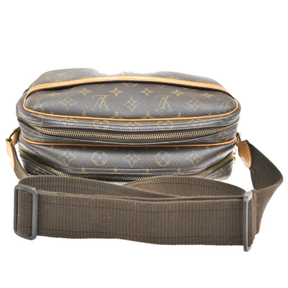 Louis Vuitton Reporter Bag Monogram Canvas, BROWN, CANVAS, Shoulder bag