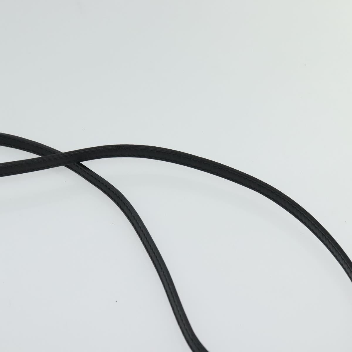 Balenciaga Navy Pochette Canvas and Leather, BEIGE, CANVAS, Shoulder bag