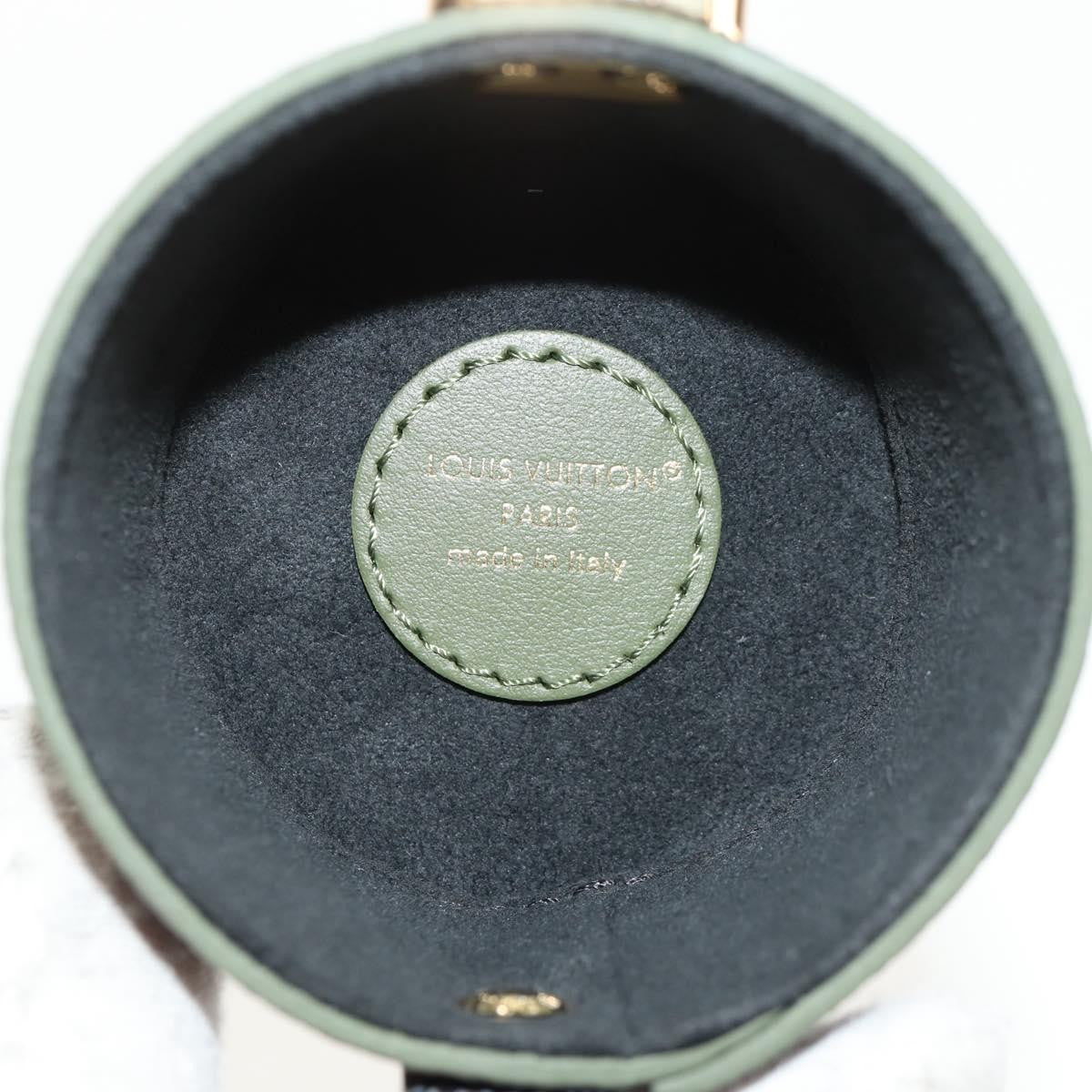 Louis Vuitton Coffret parfum Canvas, GREEN, CANVAS, Clutche & pouche