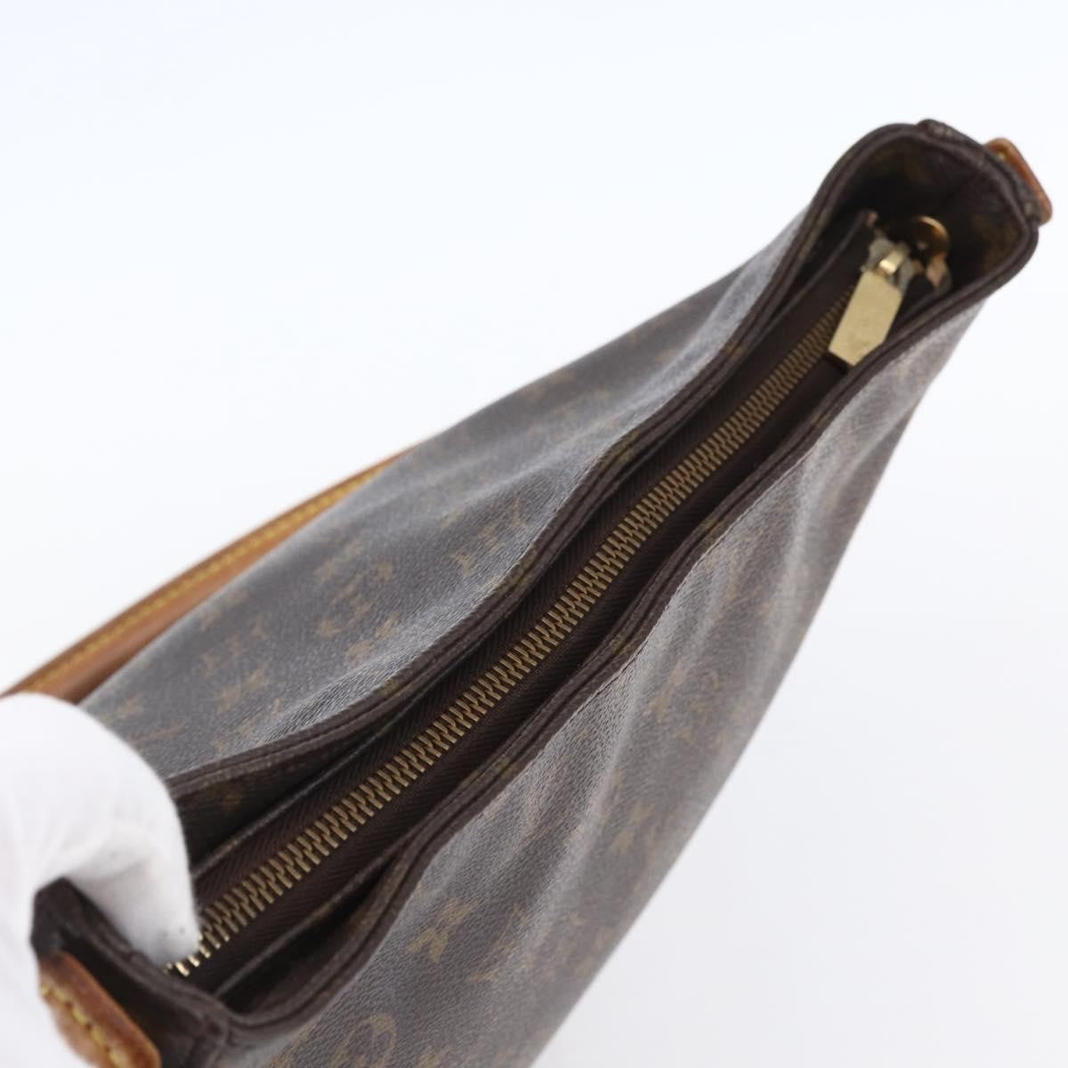 Louis Vuitton Looping Handbag Monogram Canvas, BROWN, CANVAS, Shoulder bag