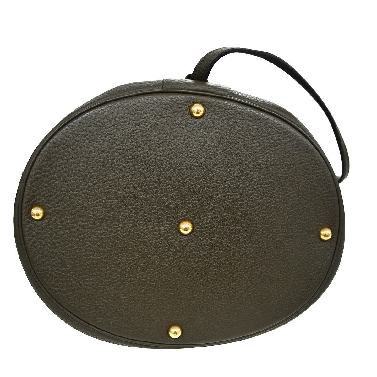 Hermes Intercity Victoria Travel Case Leather, KHAKI, LEATHER, Clutche & pouche