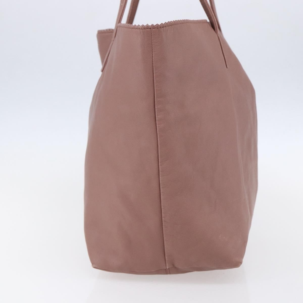 Loewe Vintage Anagram Tote Leather, PINK, LEATHER, Tote bag