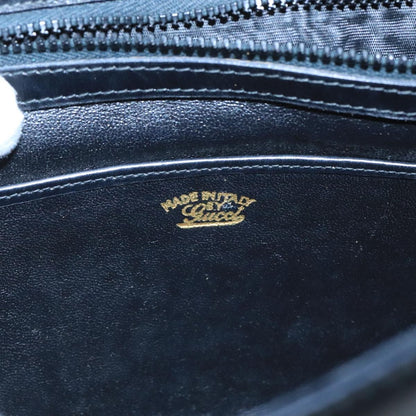 Gucci Vintage Shoulder Bag Leather, BLACK, LEATHER, Shoulder bag