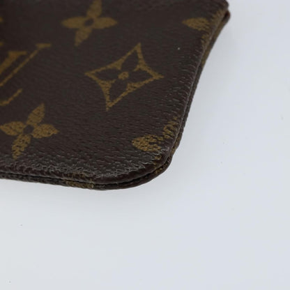 Louis Vuitton Pochette Clés Monogram Canvas, BROWN, CANVAS, Wallets