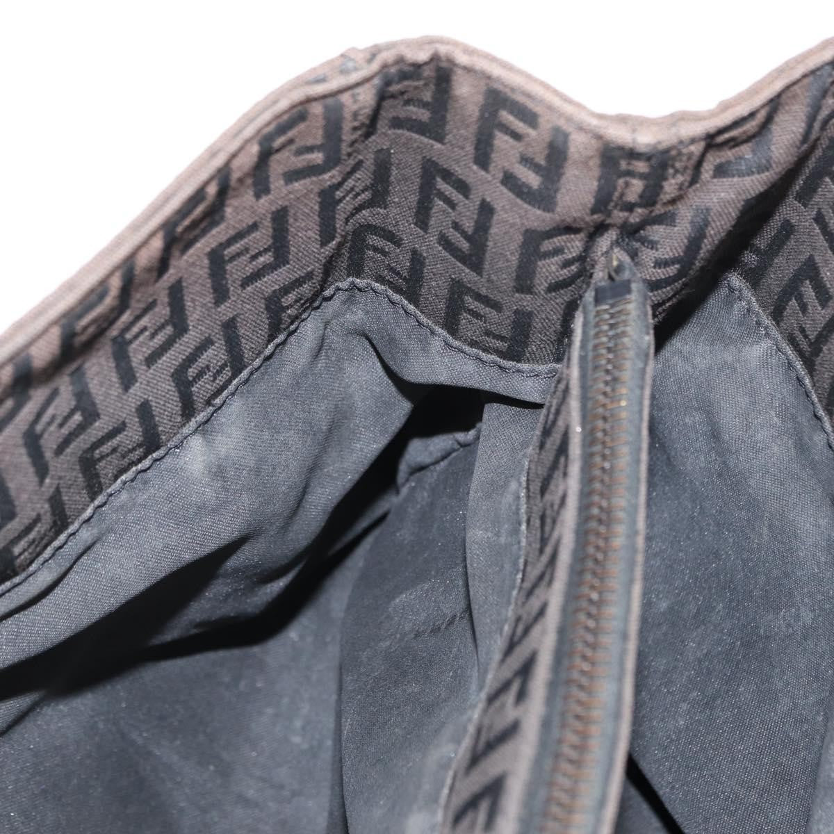 Fendi Zucca Tote bag Canvas, BROWN, CANVAS, Tote bag