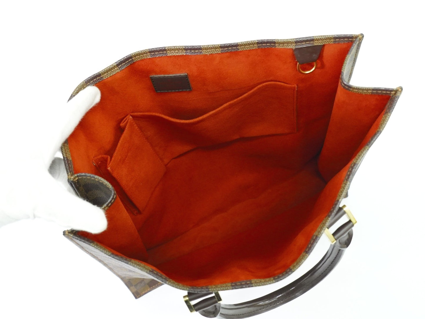 Louis Vuitton Sac Plat Bag Monogram Canvas, BROWN, CANVAS, Tote bag