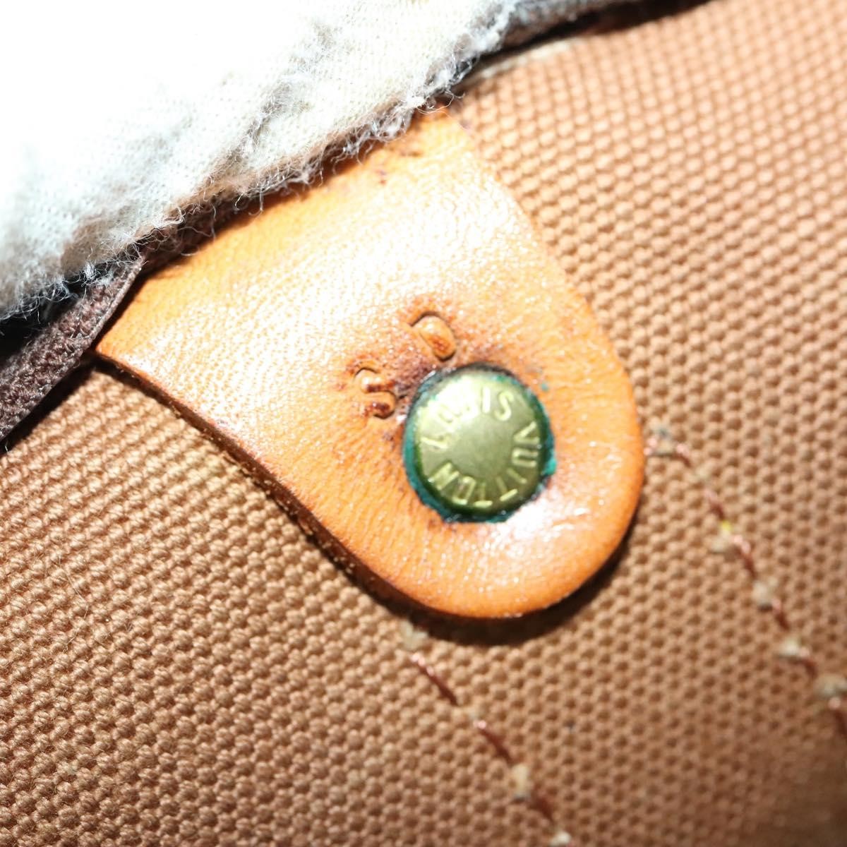 Louis Vuitton Keepall Bag Monogram Canvas, BROWN, CANVAS, Travel bag