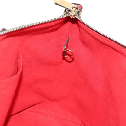 Louis Vuitton Saleya Handbag Damier, BROWN, CANVAS, Tote bag