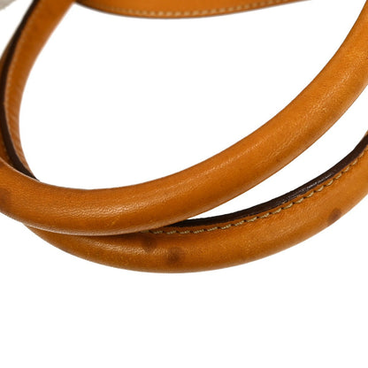 Celine Vintage Macadam Handbag Canvas, BROWN, CANVAS, Handbag