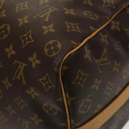 Louis Vuitton Keepall Bandouliere Bag Monogram Canvas, BROWN, CANVAS, Travel bag