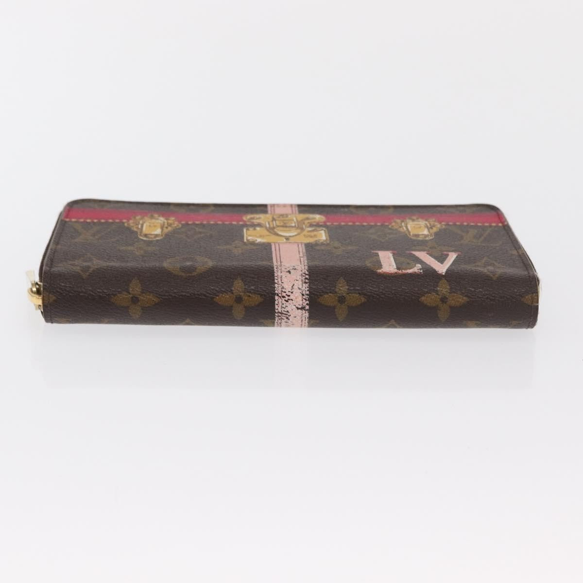 Louis Vuitton Zippy wallet Canvas, BROWN, CANVAS, Wallets
