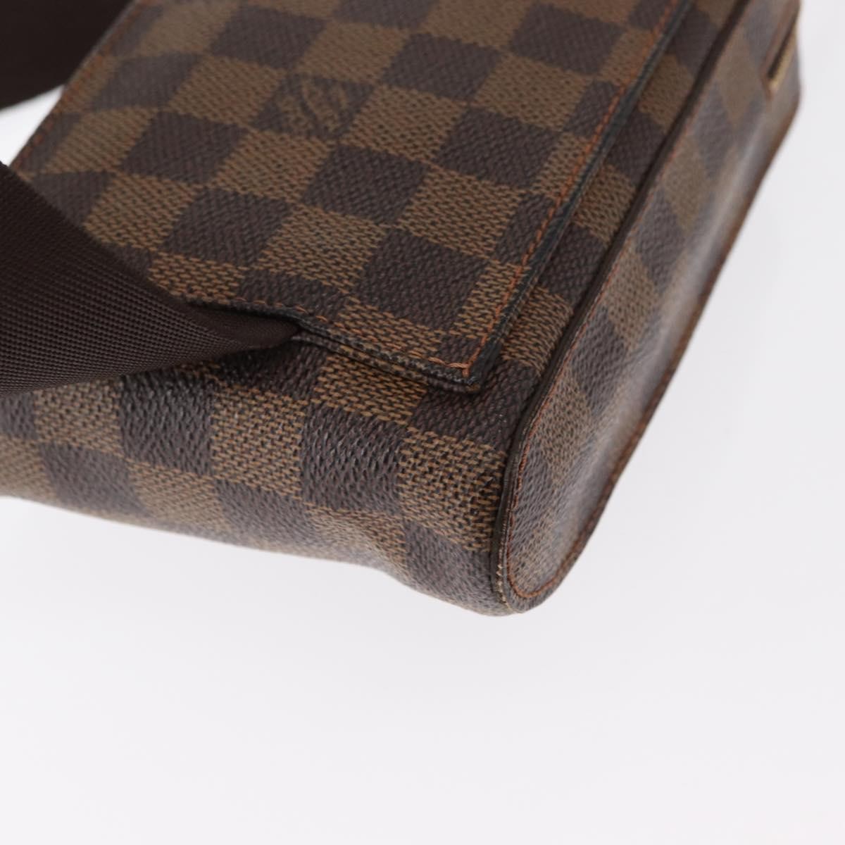 Louis Vuitton Geronimos Waist Bag Damier, BROWN, CANVAS, Shoulder bag