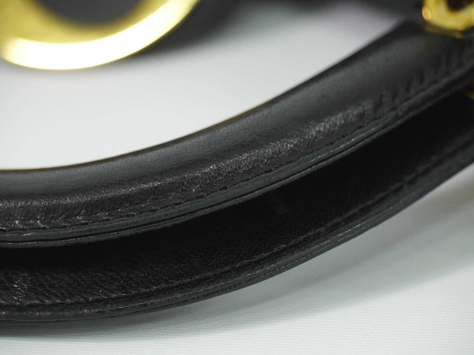 Christian Dior Lady cannage Matelassé, BLACK, LEATHER, Handbag