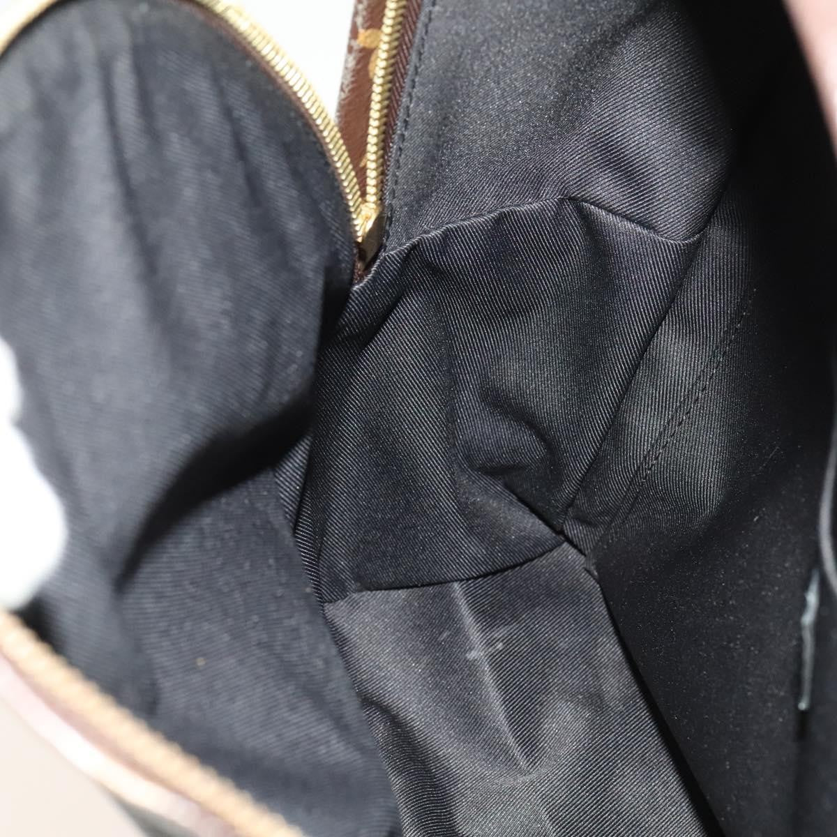 Louis Vuitton Palm Springs Backpack Monogram Canvas, BROWN, CANVAS, Backpack