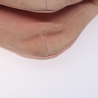 Chanel Giant Mademoiselle Lock Shoulder Bag Suede, PINK, SUEDE, Shoulder bag