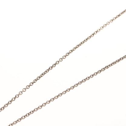 Tiffany & Co. Elsa Peretti Open Heart Pendant Necklace Sterling Silver, SILVER, SILVER, Necklace