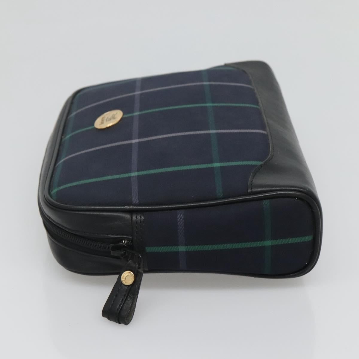 Burberry Nova check Pochette Canvas, NAVY, CANVAS, Clutche & pouche