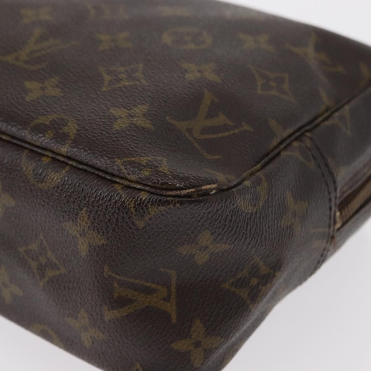 Louis Vuitton Trousse Toilette Monogram Canvas, BROWN, CANVAS, Clutche & pouche